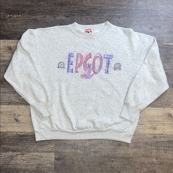 1990’s Figment EPCOT Crewneck Sweater - Picture 1 of 8